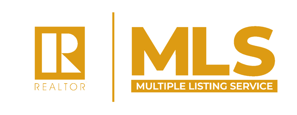 orange Realtor and MLS logos next to each other