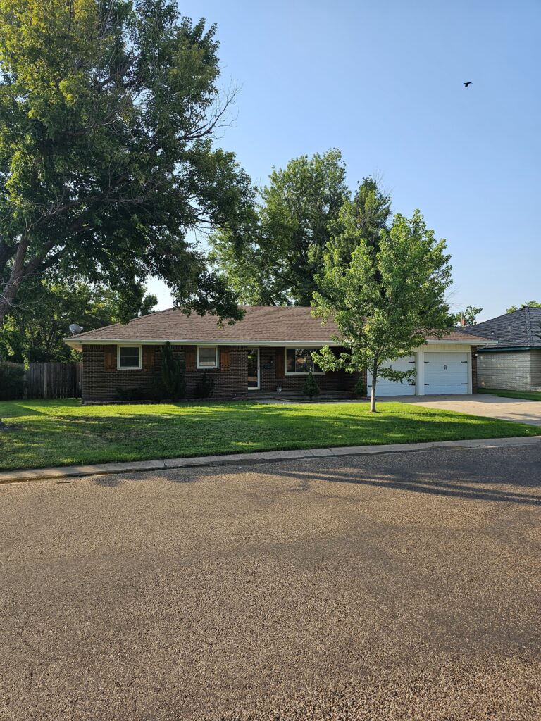 Front view of 1721 N. Cain Ave., Liberal, KS