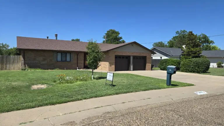 Front view of 2049 Windsor Lane, Liberal, KS