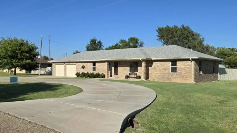Front view of 217 S. Main St., Turpin, OK