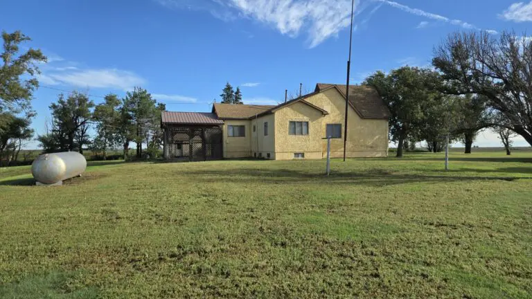 Front view of 4948 NS 128 Road, Forgan, OK