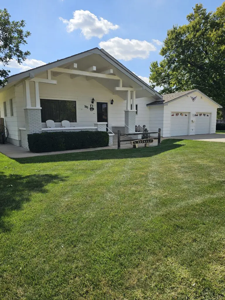 Front view of 305 E. Carson Ave., Sublette, KS