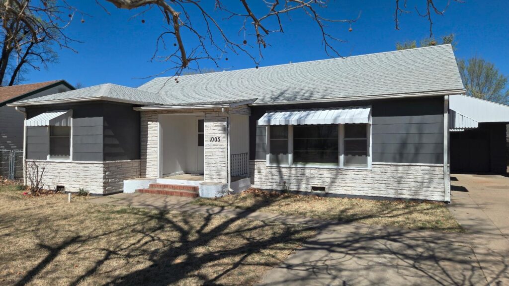 Front view of 1005 Harrison Circle, Liberal, KS