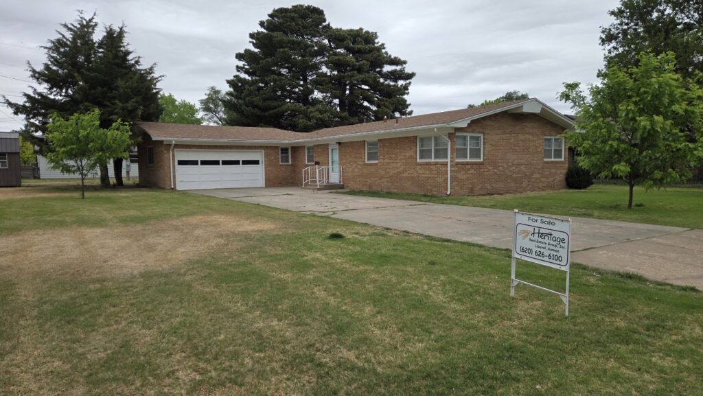 Front view of 1109 Elm Blvd., Liberal, KS