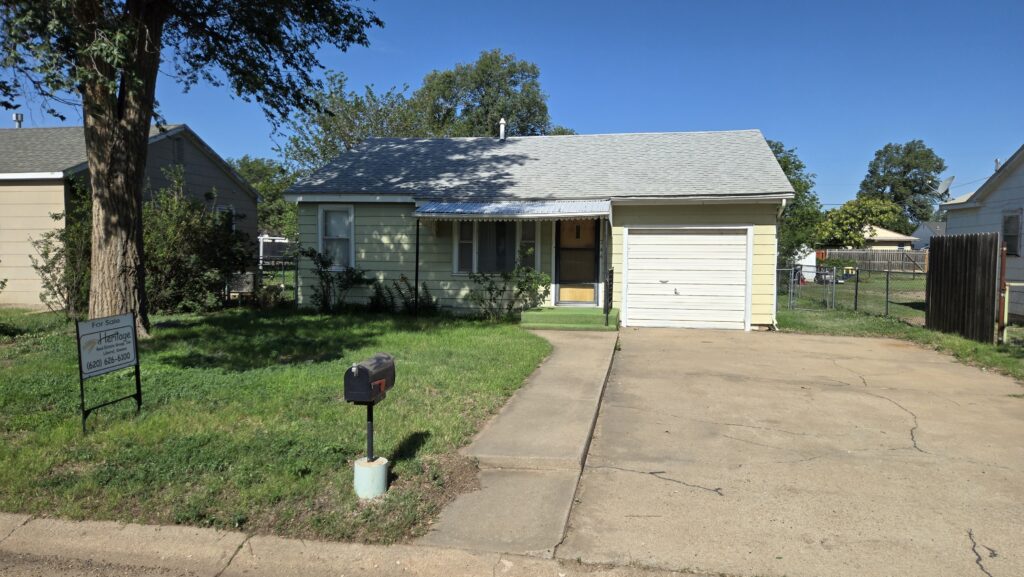 Front view of 744 S. Pennsylvania Ave., Liberal, KS
