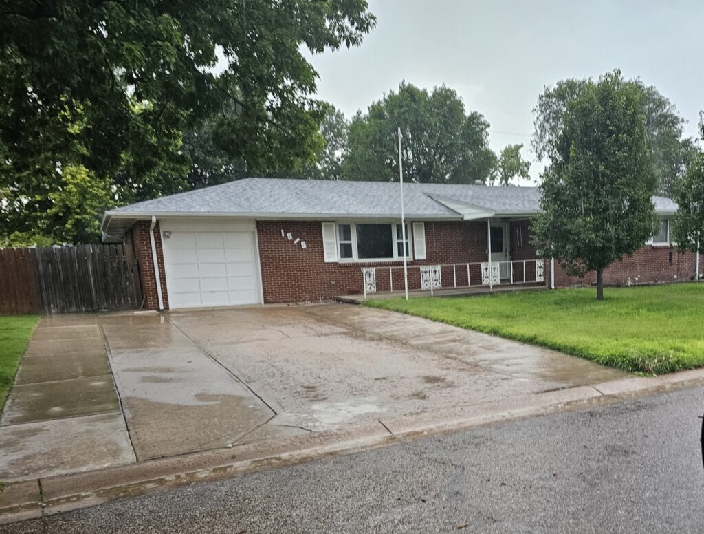 Front view of 1515 N Webster Ave., Liberal, KS